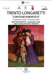 locandina MOSTRA 'CONVIVIUM HUMANITATIS' DI TRENTO LONGARETTI